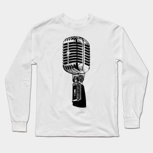 Microphone. Long Sleeve T-Shirt